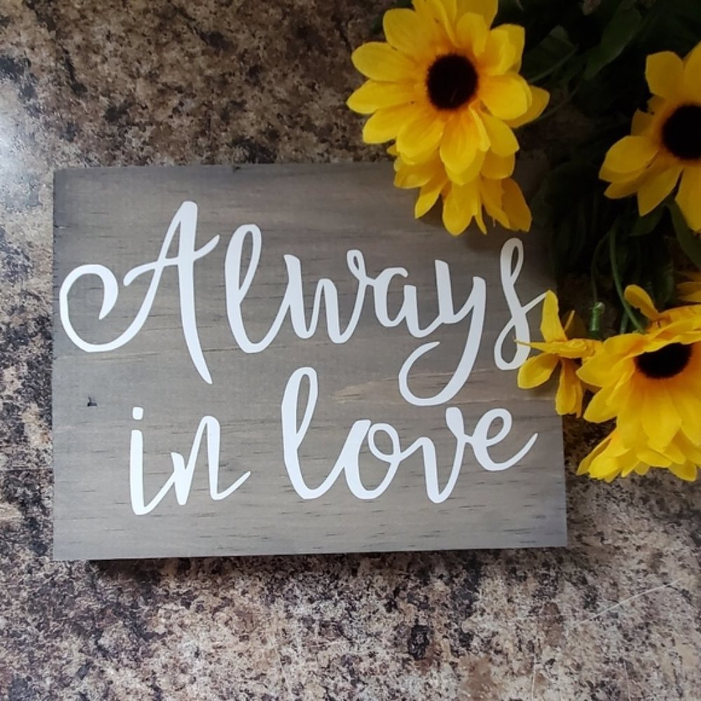 Minimalist Style Love Sign